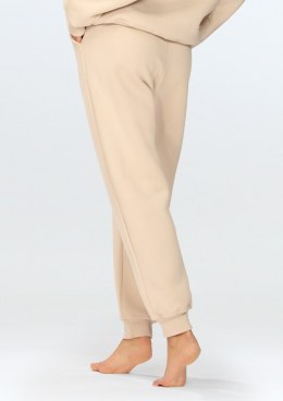 Spodnie Rehema BEŻ BAWEŁNA GRUBA