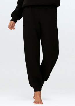 Spodnie Rehema CZARNY BAWEŁNA GRUBA