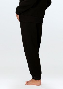 Spodnie Rehema CZARNY BAWEŁNA GRUBA