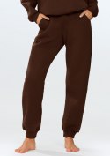 Spodnie Rehema CZEKOLADA BAWEŁNA GRUBA