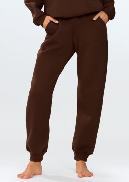 Spodnie Rehema CZEKOLADA BAWEŁNA GRUBA