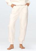 Spodnie Rehema ECRU BAWEŁNA GRUBA