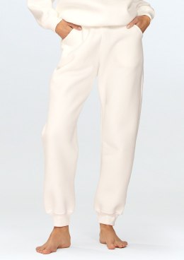 Spodnie Rehema ECRU BAWEŁNA GRUBA