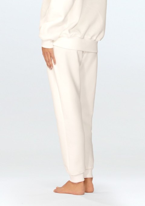 Spodnie Rehema ECRU BAWEŁNA GRUBA