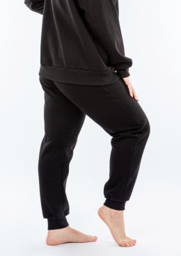 Spodnie Rehema H1 CZARNY BAWEŁNA GRUBA