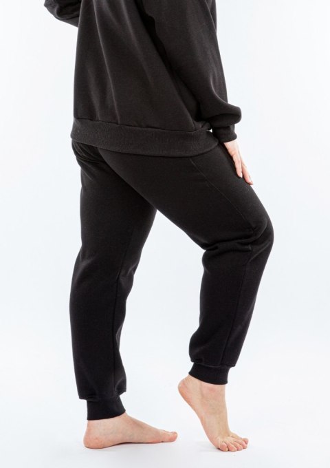 Spodnie Rehema H1 CZARNY BAWEŁNA GRUBA