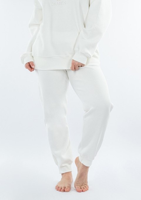 Spodnie Rehema H1 ECRU BAWEŁNA GRUBA