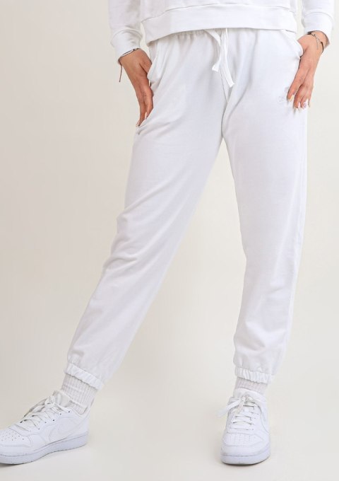 Spodnie Wenezja H1 BIAŁY BAWEŁNA