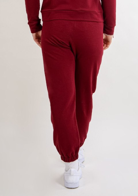 Spodnie Wenezja H1 BORDO BAWEŁNA