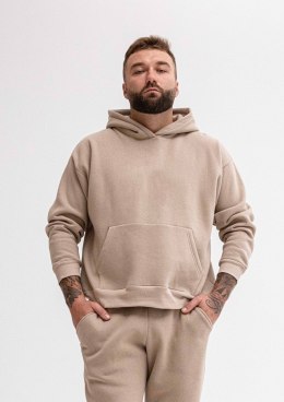 Bluza DK-K-B14 męska CAPPUCCINO BAWEŁNA GRUBA