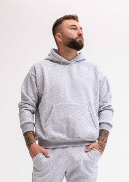 Bluza DK-K-B14 męska SZARY BAWEŁNA GRUBA