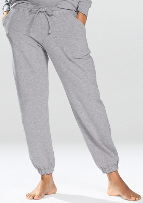 SPODNIE WENEZJA SZARY BAWEŁNA