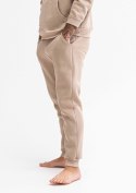 Spodnie DK-K-B14 męska CAPPUCCINO BAWEŁNA GRUBA