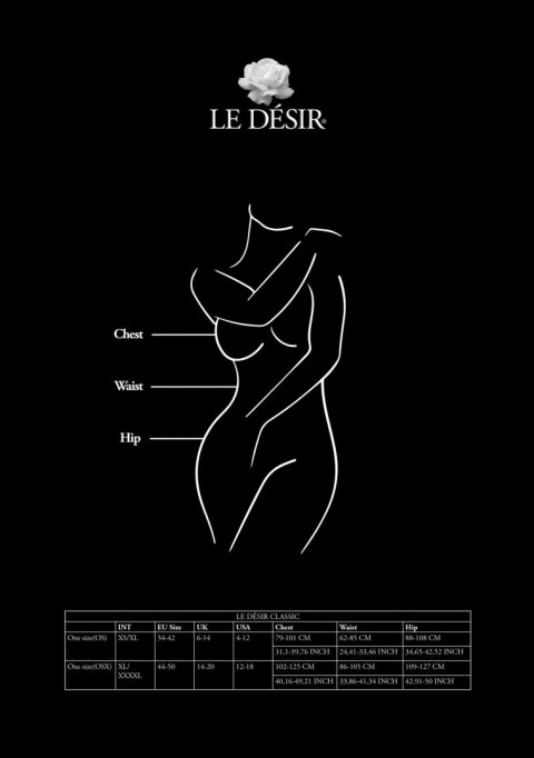 Striped,Fishnet Garterbelt - One Size