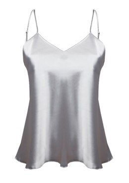 TOP SATYNOWY KAREN SATYNA SREBRNY