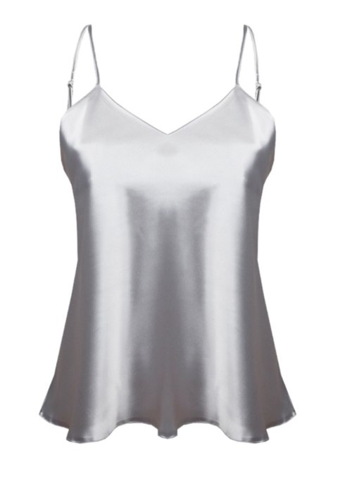 TOP SATYNOWY KAREN SATYNA SREBRNY