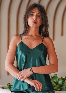 TOP SATYNOWY KAREN SATYNA ZIELONY