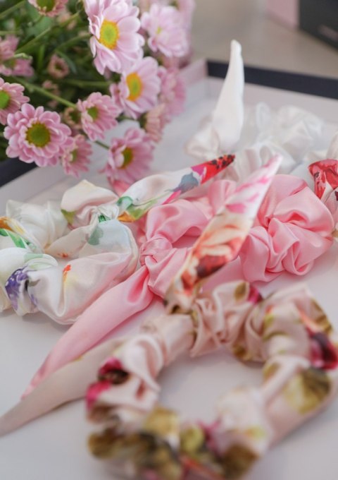 ZESTAW GUMEK SATYNOWYCH ZESTAW GUMEK 4