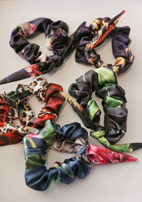 ZESTAW GUMEK SATYNOWYCH ZESTAW GUMEK 4