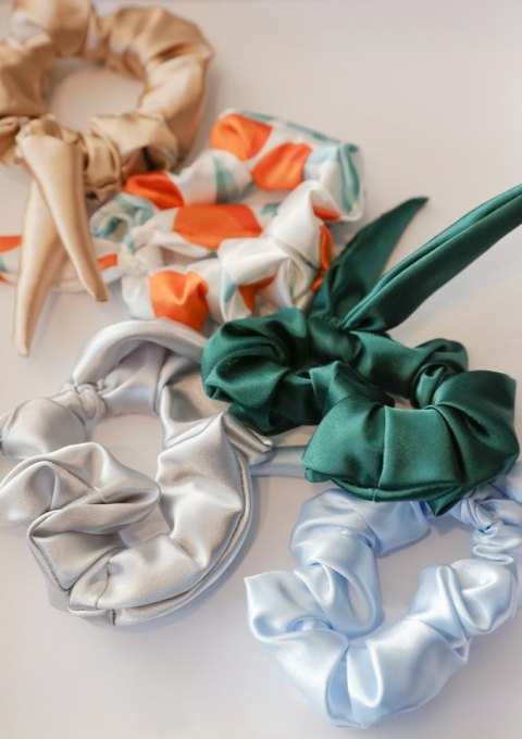 ZESTAW GUMEK SATYNOWYCH ZESTAW GUMEK 4