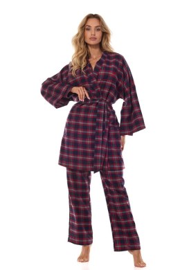 PIŻAMA L&L DAMSKA 2475 ROXY GRANAT