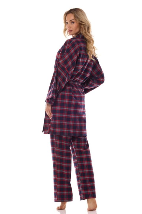 PIŻAMA L&L DAMSKA 2475 ROXY GRANAT