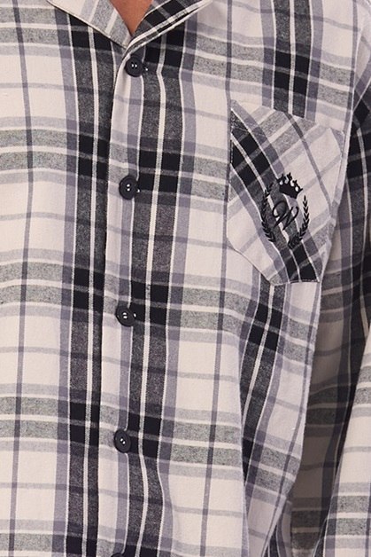 PIŻAMA L&L MĘSKA 2471 BEN GRAFIT