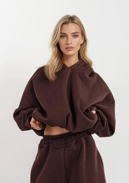 Bluza DK-K-B27 CZEKOLADA BAWEŁNA GRUBA