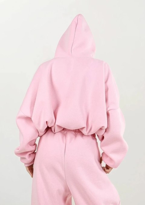 Bluza DK-K-B27 RÓŻ BAWEŁNA GRUBA