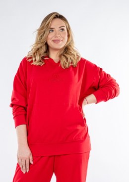 Bluza DK-K-B8-H1 CZERWONY BAWEŁNA