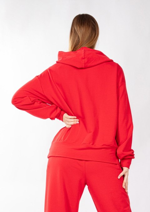 Bluza DK-K-B8-H1 CZERWONY BAWEŁNA