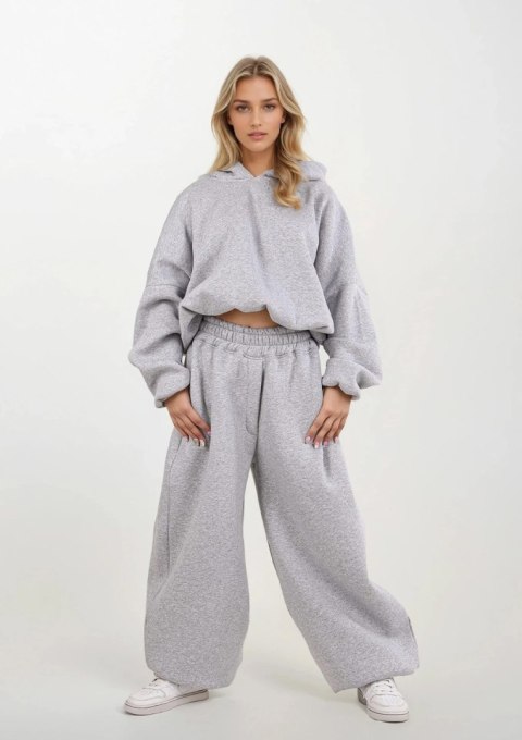 DK-K-B27 SZARY BAWEŁNA GRUBA