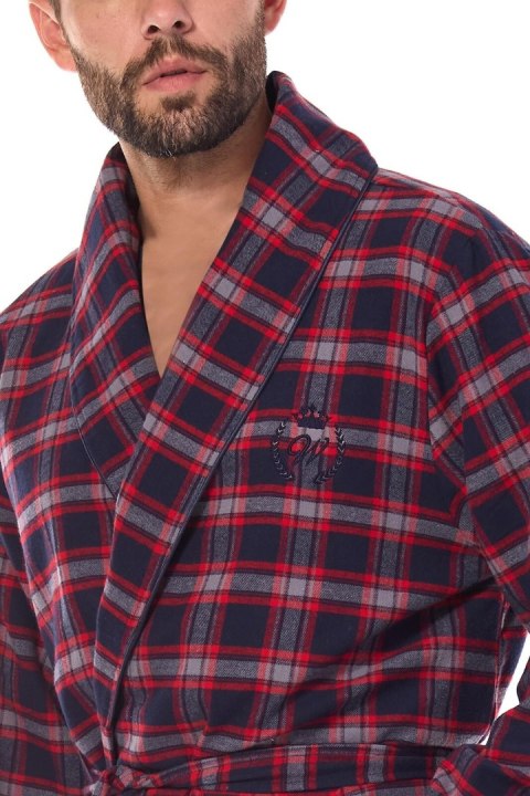 SZLAFROK L&L MĘSKI 2470 GRA