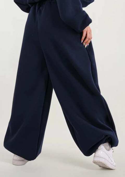 Spodnie DK-K-B27 GRANAT BAWEŁNA GRUBA