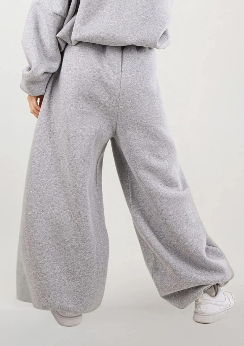 Spodnie DK-K-B27 SZARY BAWEŁNA GRUBA