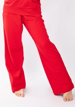 Spodnie DK-K-B8-H1 CZERWONY BAWEŁNA