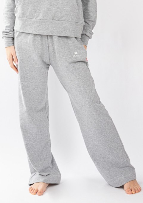 Spodnie DK-K-B8-H1 SZARY BAWEŁNA