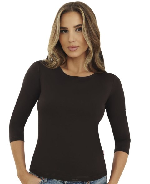 BLUZKA EMILI INA BRĄZOWY