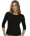 BLUZKA EMILI INA PLUS CZARNY