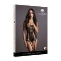Lace Suspender Bodystocking - One Size