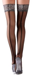 Hold-up Stockings with Seam