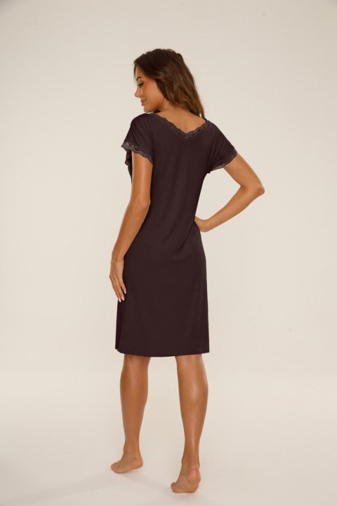 KOSZULA DE LAFENSE 816 HAZEL 3XL-4XL CZEKOLADA