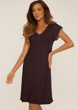 KOSZULA DE LAFENSE 816 HAZEL 3XL-4XL CZEKOLADA