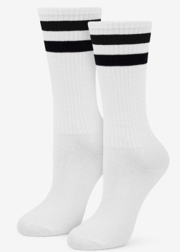 SKARPETY MARILYN DAMSKIE TWO STRAPS WHI/BLA