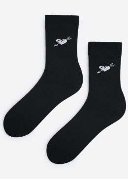 SKARPETY MARILYN MEN LOVE ME TENDER BLACK