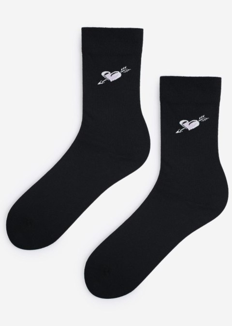 SKARPETY MARILYN MEN LOVE ME TENDER BLACK