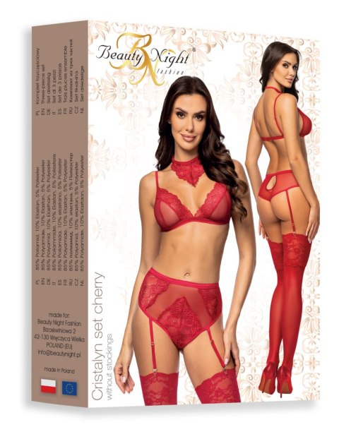 Cristalyn set cherry