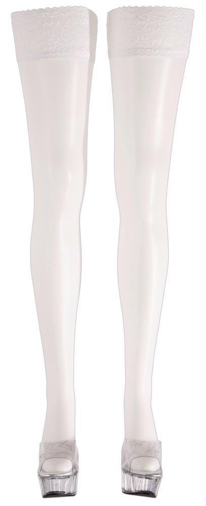 Hold-up Stockings white