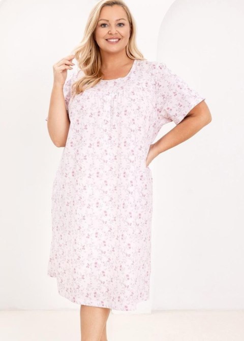 KOSZULA REGINA 018 RÓŻ XXL-3XL