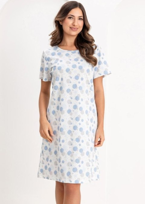 KOSZULA REGINA 173 NIEBIESKI XXL-4XL